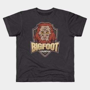 Bigfoot country Kids T-Shirt